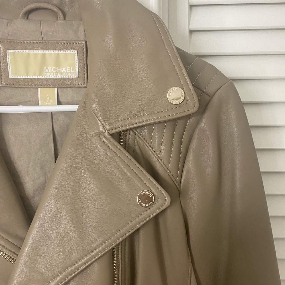 Michael Kors leather jacket